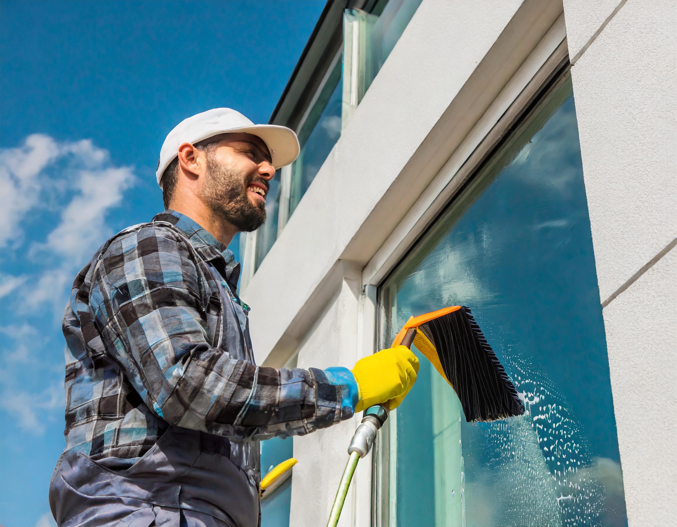 window cleaning service in Leeds