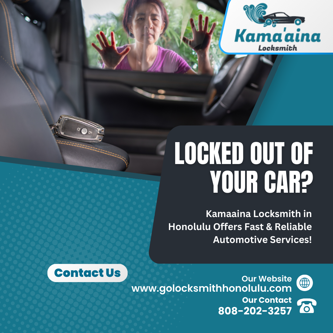Automotive Key Locksmith in Honolulu