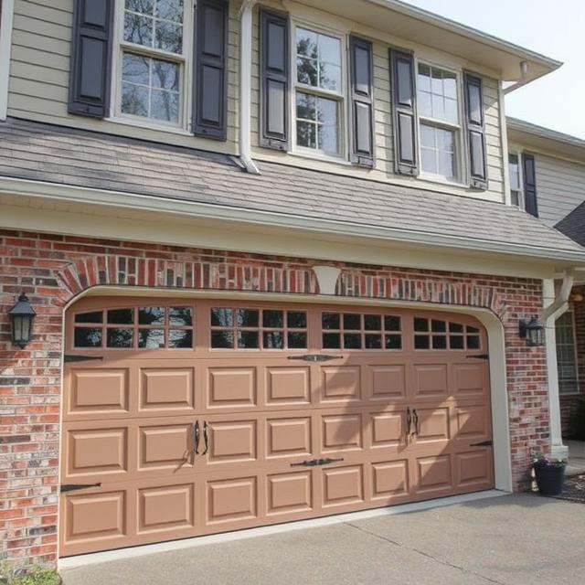 Garage door repair services.