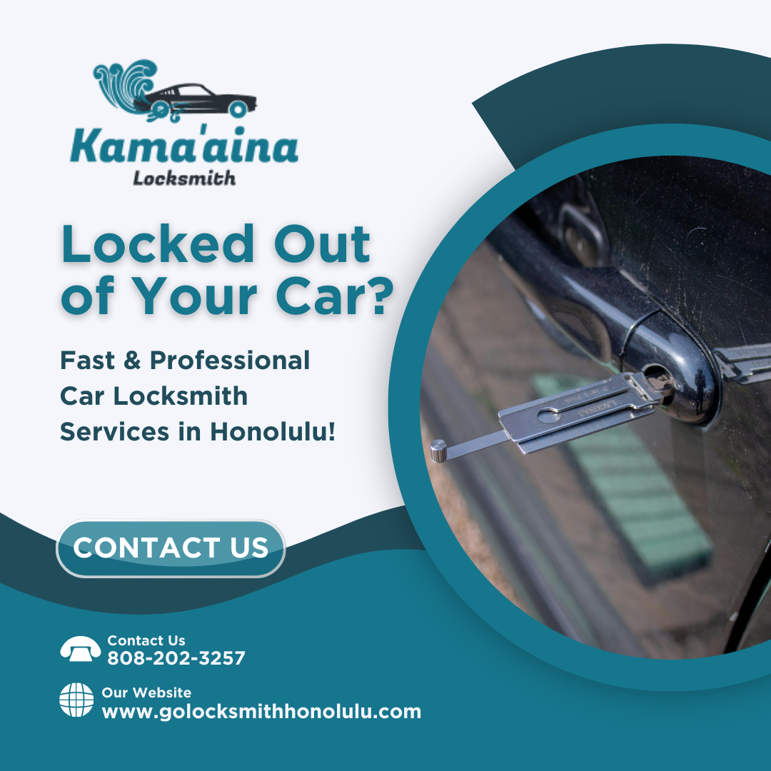 Car Locksmith Services in Honolulu
