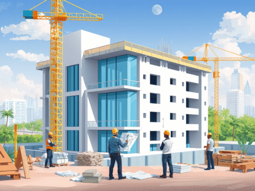 Building constructions in Lagos