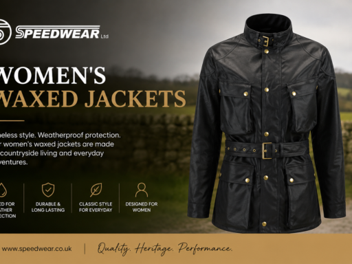 Speedwear Showcases Timeless Women’s Waxed Jackets for Everyday Wear