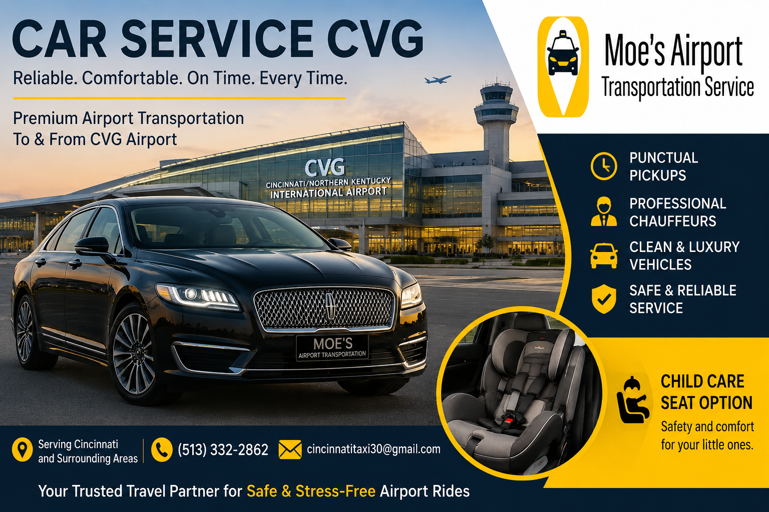 cvg car service