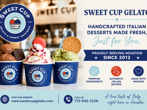 Sweet Cup Gelato Continues Delivering Authentic Italian Gelato to Houston Dessert Enthusiasts Sweet Cup Gelato Continues Delivering Authentic Italian Gelato to Houston Dessert Enthusiasts