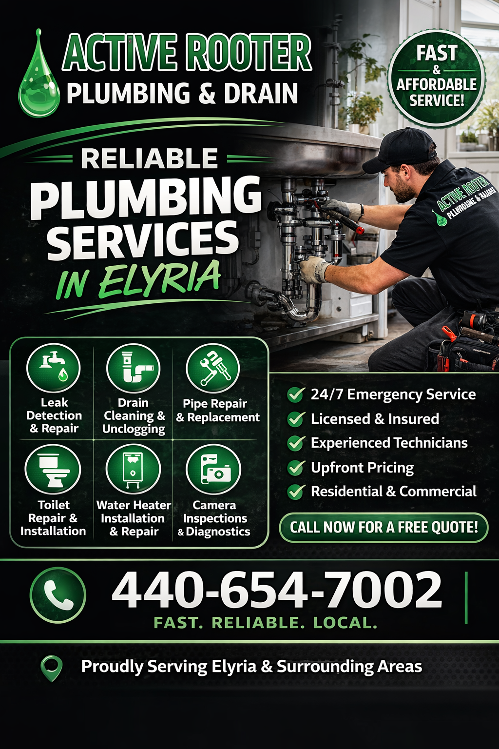 Reliable Plumbing Services in Elyria by Trusted Local Experts