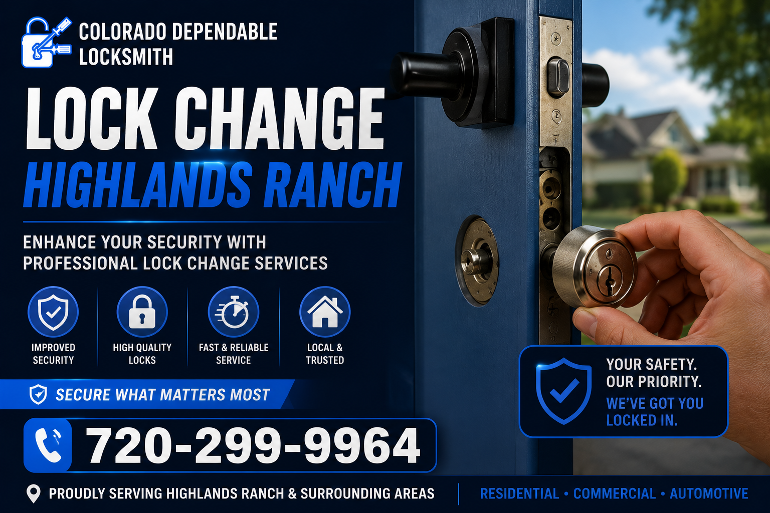 Lock Change Highlands Ranch